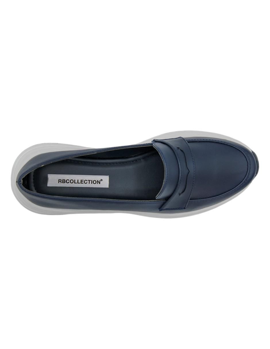 Mocasín Rbvegano de piel para mujer 3
