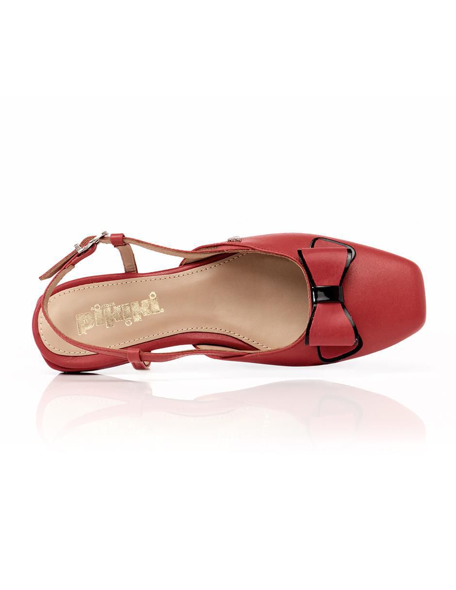 Balerina de piel para mujer 6