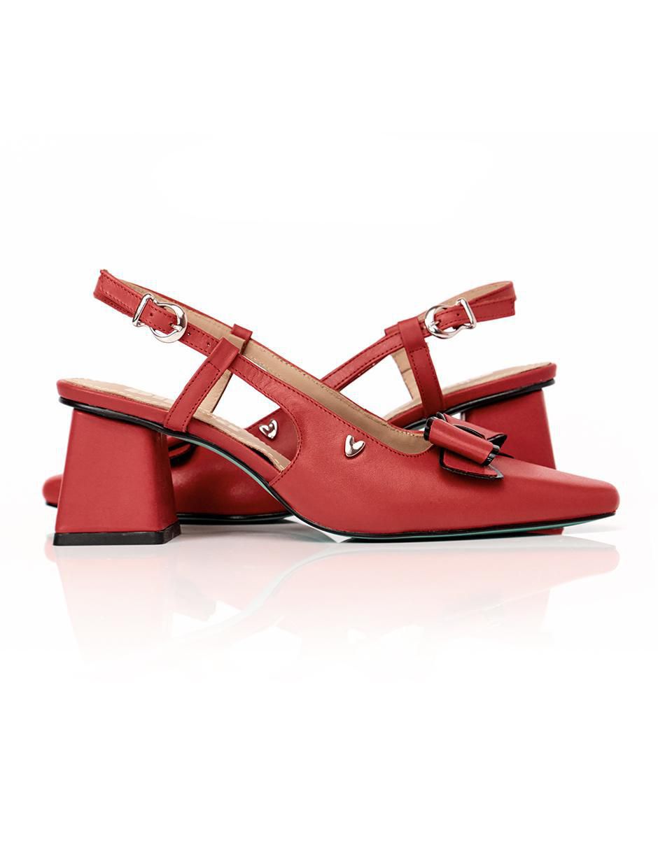 Zapatilla de piel 4
