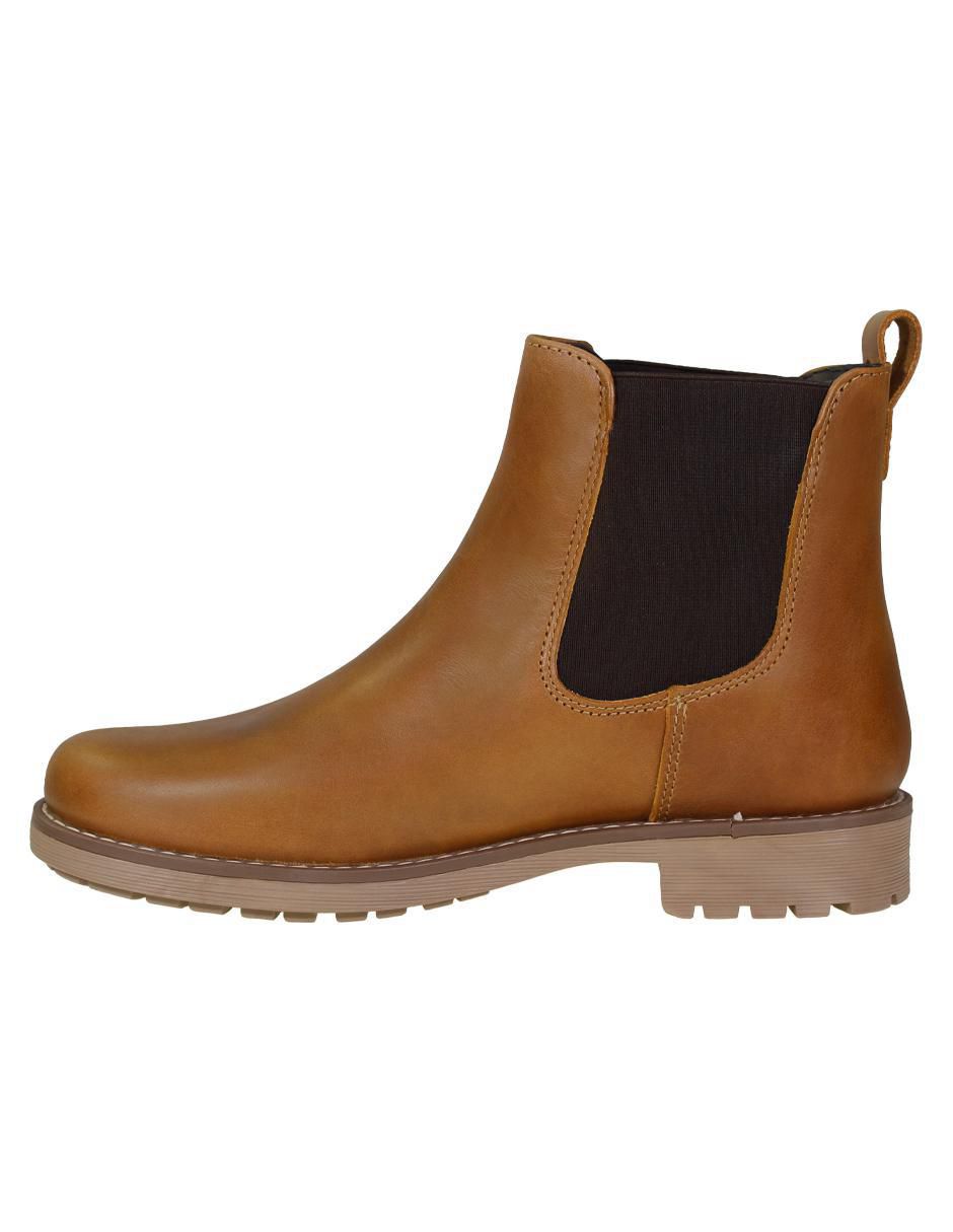 Bota al tobillo de piel para mujer 3