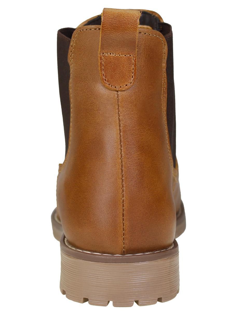 Bota al tobillo de piel para mujer 4