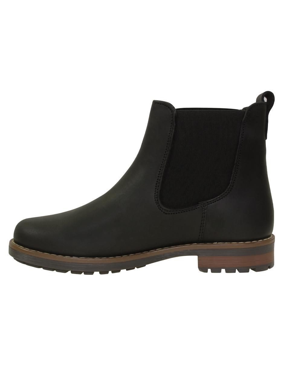 Bota al tobillo de piel para mujer 3