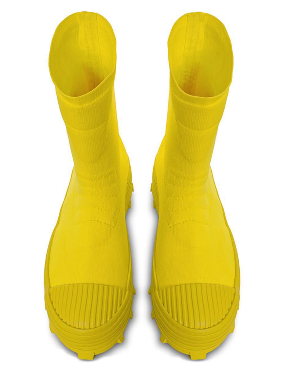 Bota media pierna Traktori para mujer 4