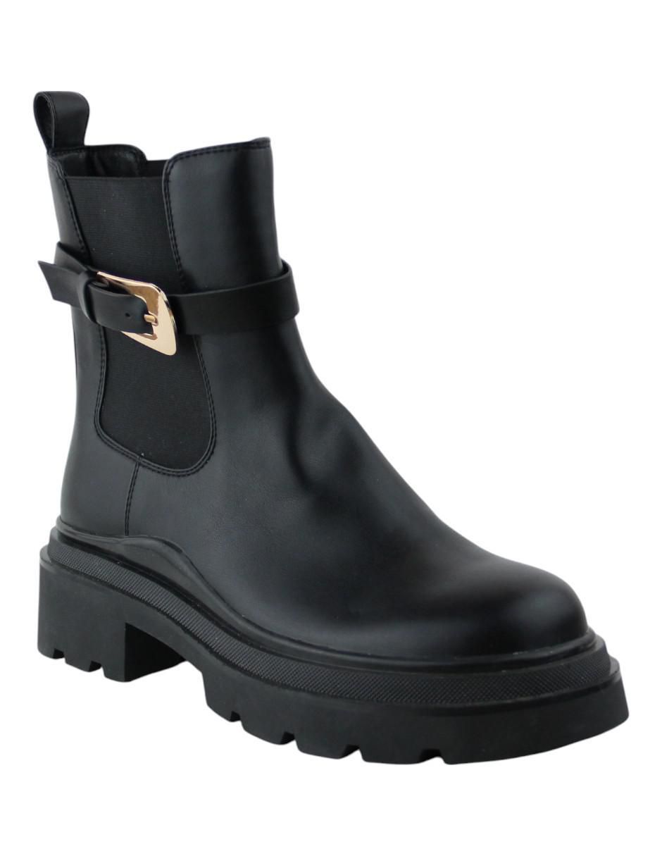 Bota chelsea arriba del tobillo para mujer