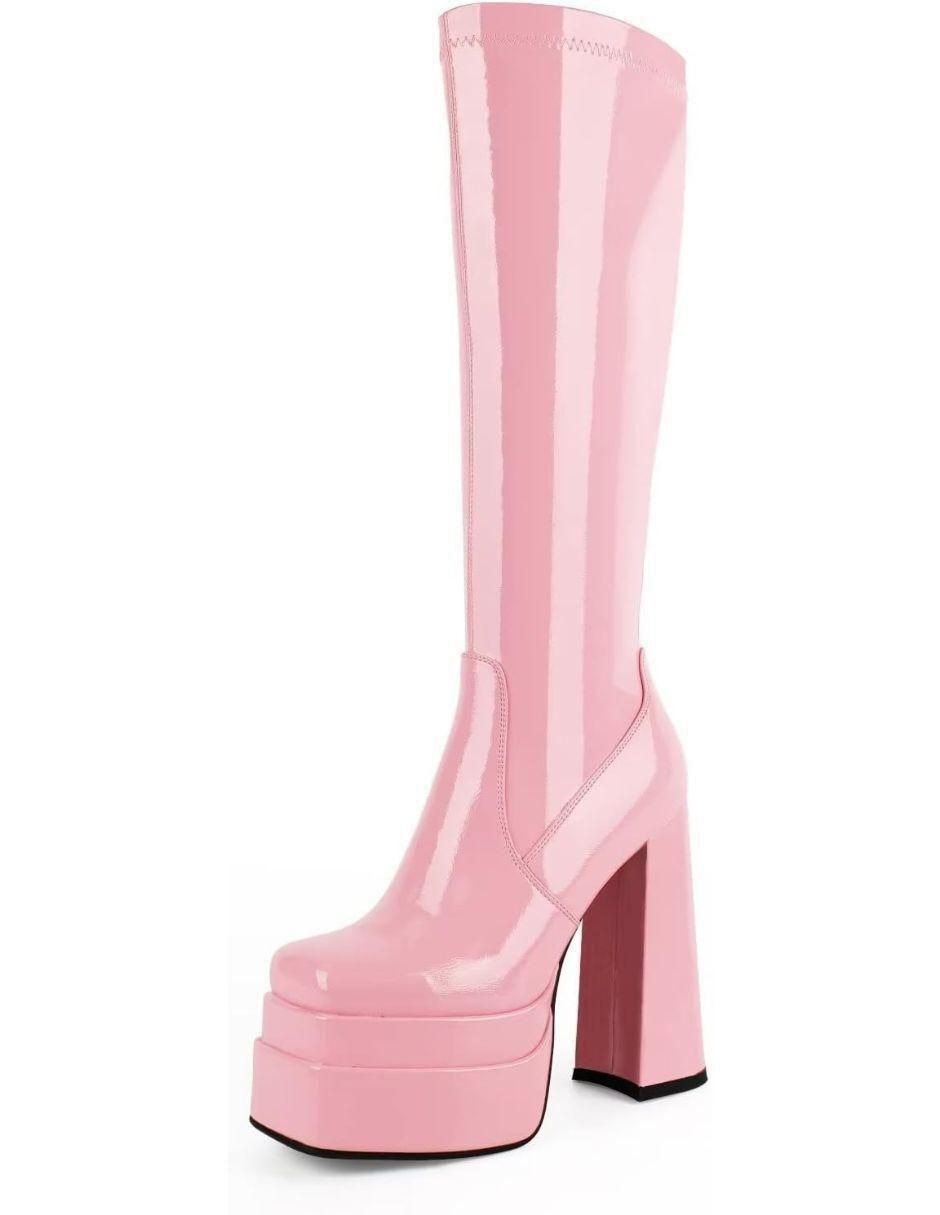 Bota abajo de la rodilla para mujer 1