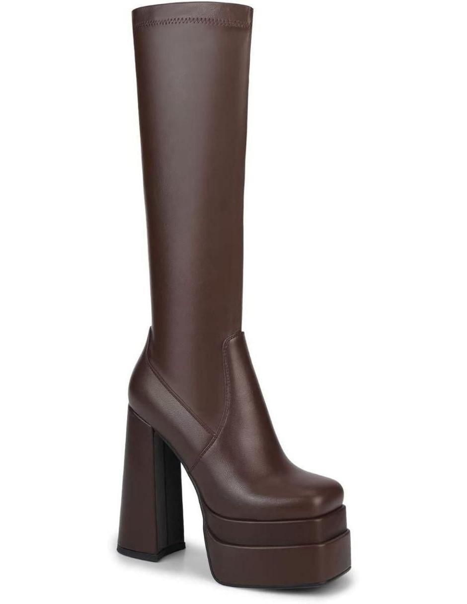 Bota abajo de la rodilla para mujer 4