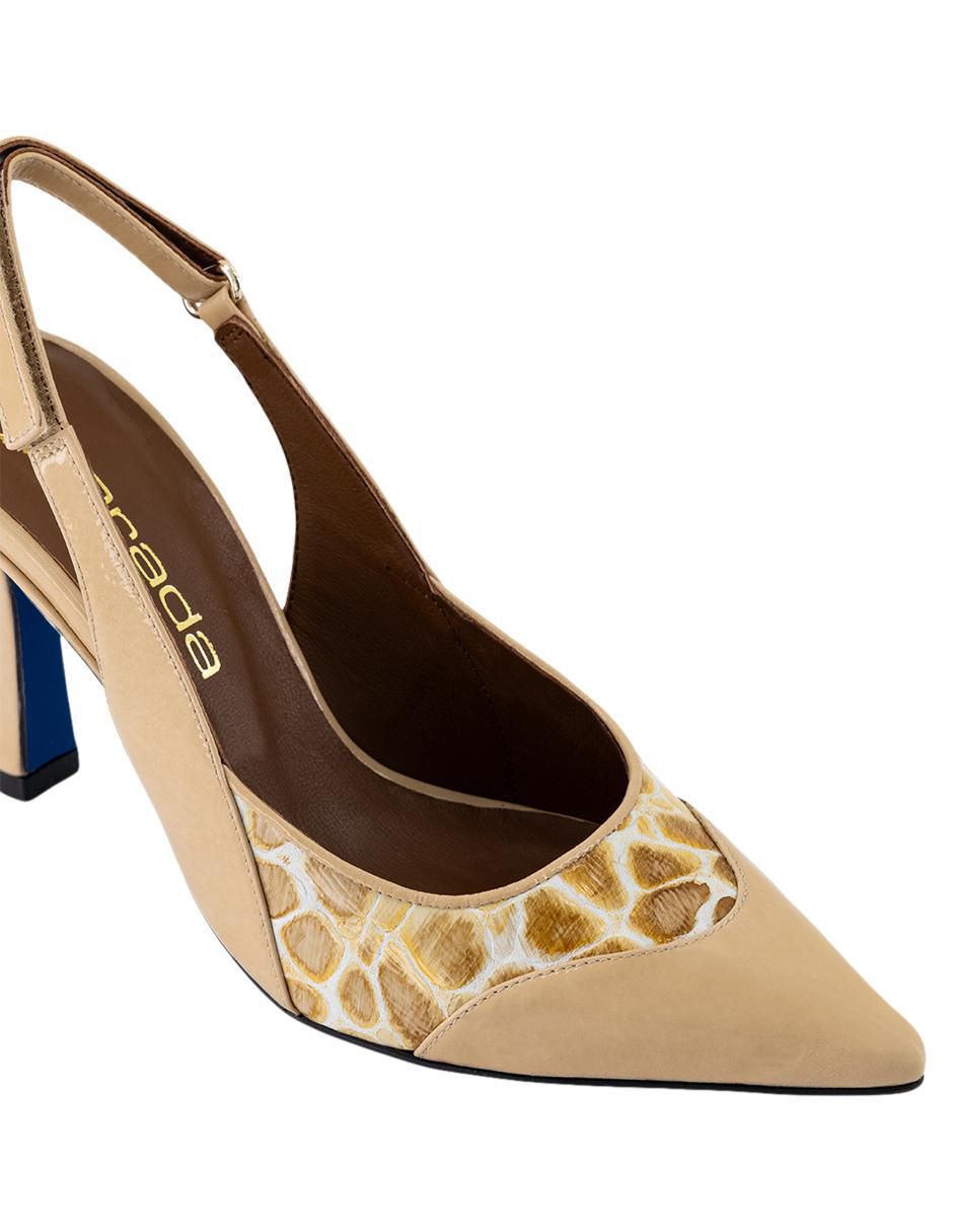 Zapatilla de piel 4