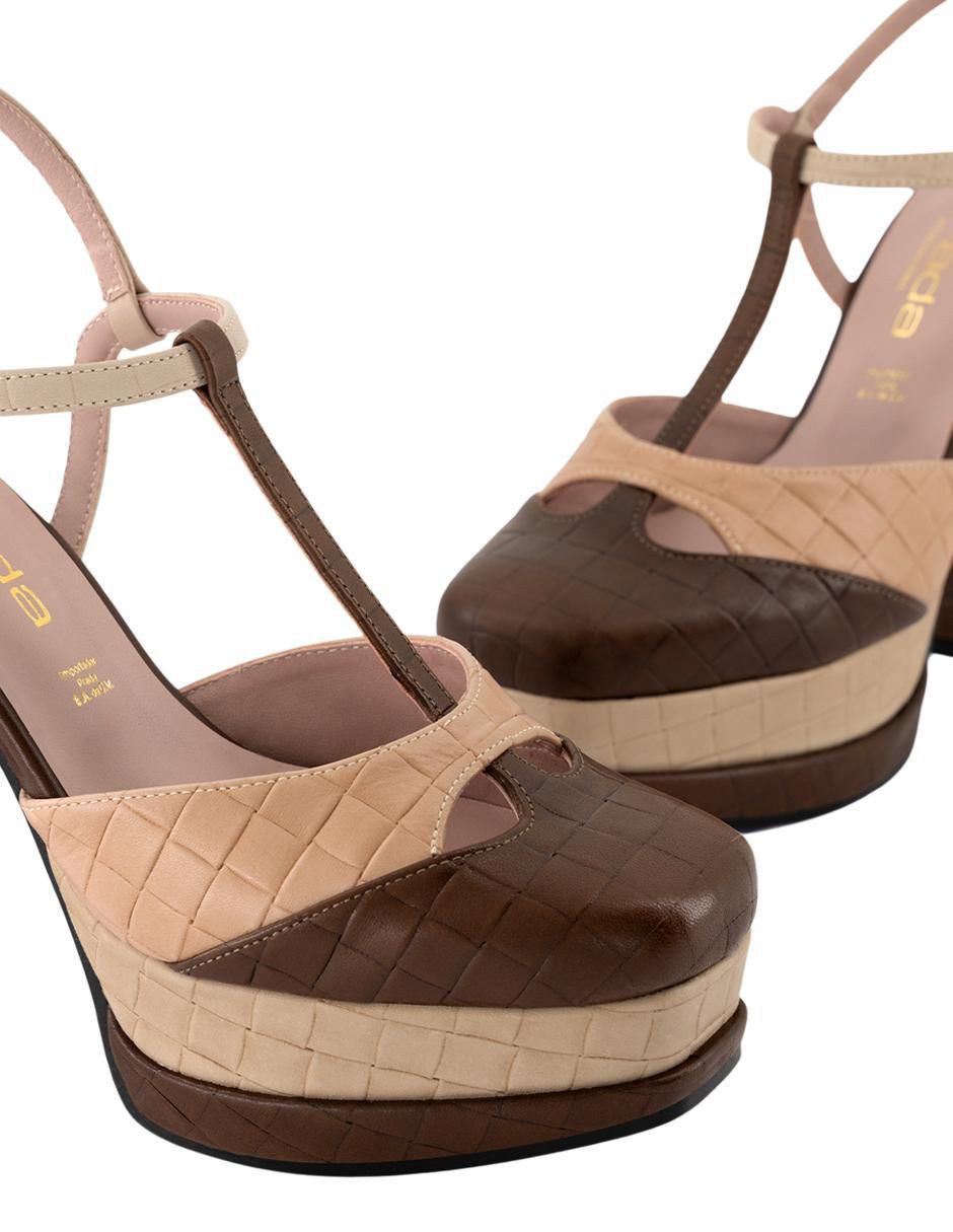 Zapatilla de piel 4