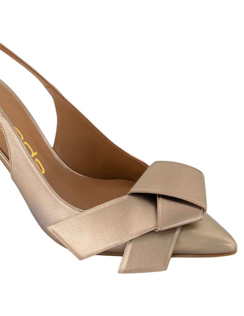 Zapatilla de piel 4