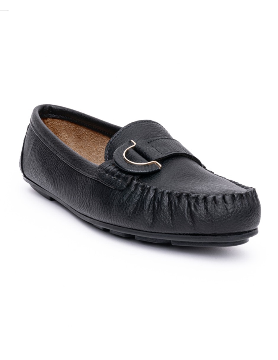Mocasín Joan de piel para mujer