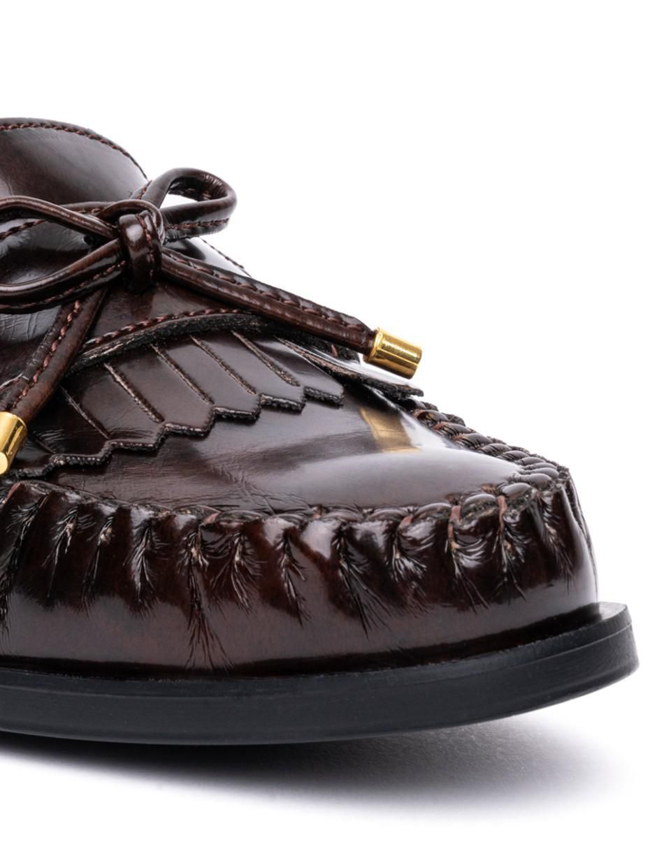 Mocasín de piel para mujer 5