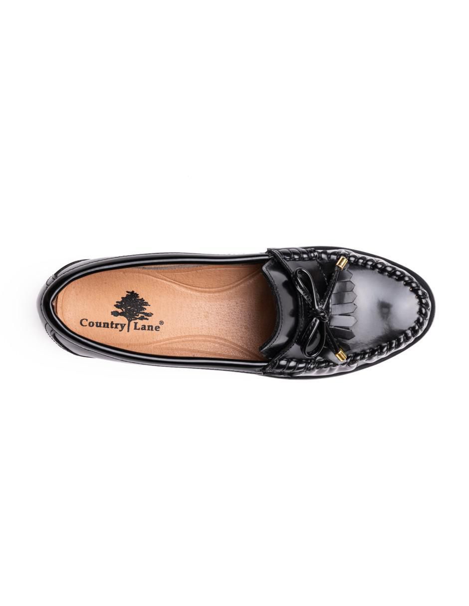 Mocasín de piel para mujer 4
