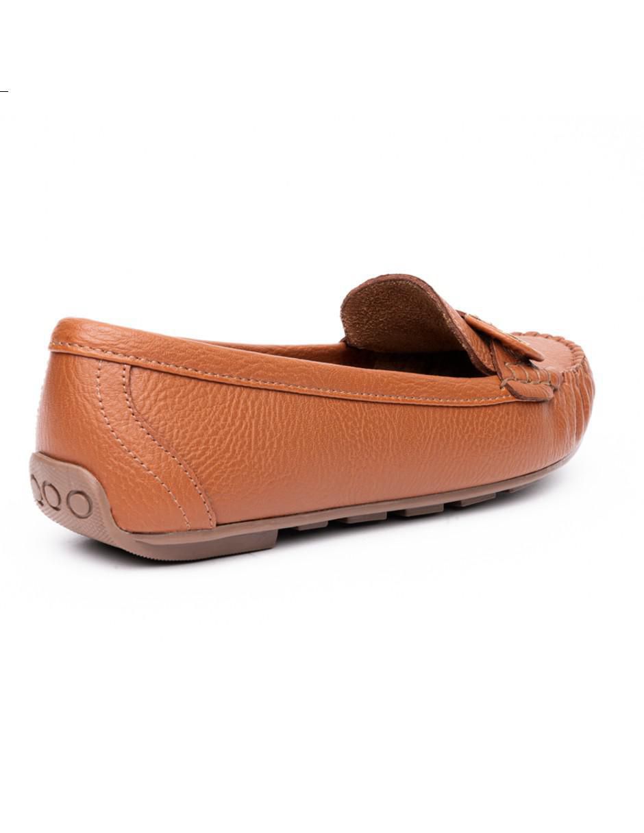 Mocasín Joan de piel para mujer 3