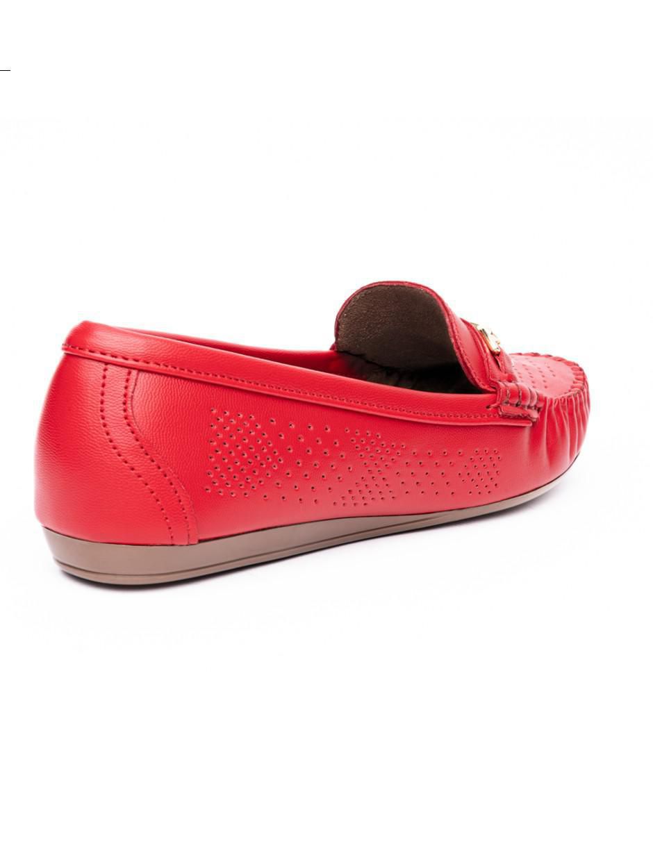 Mocasín Lucy de piel para mujer 3