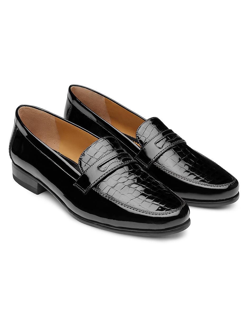 "zapato" jean pierre básicos "de" piel charol "para mujer"
