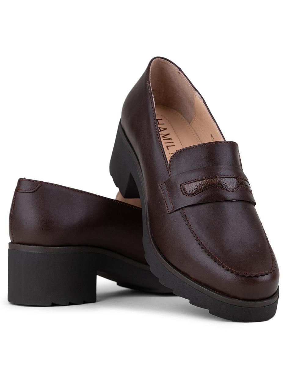 Zapato Chloe de piel para mujer 4