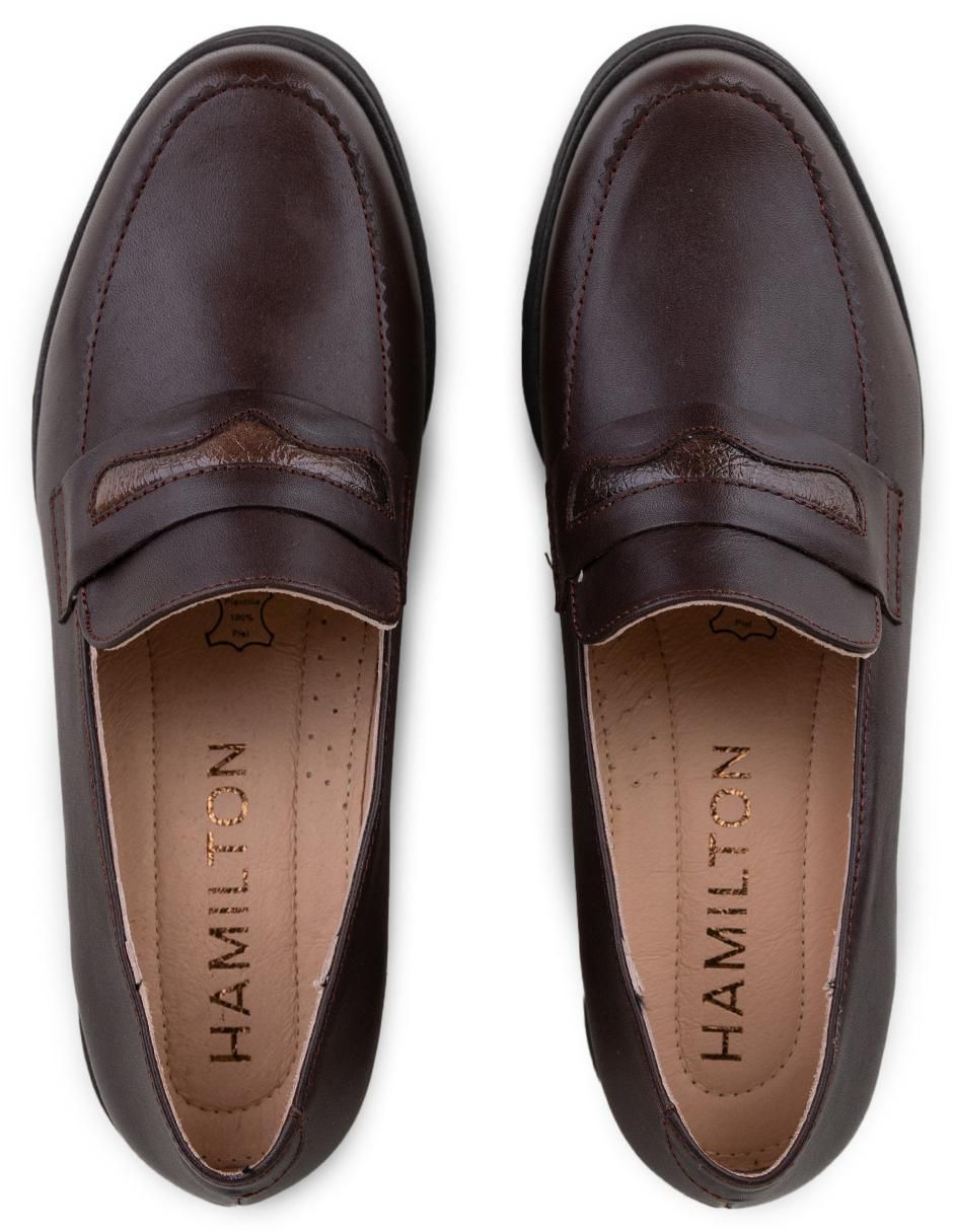 Zapato Chloe de piel para mujer 5