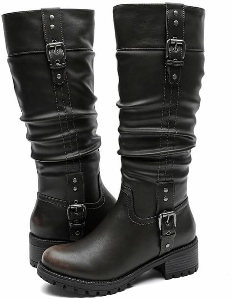 Bota abajo de la rodilla para mujer 2