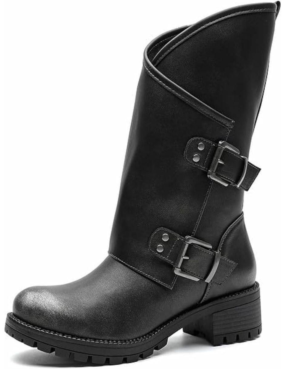 Bota abajo de la rodilla dream paris sin familia "de" sintético "para mujer"