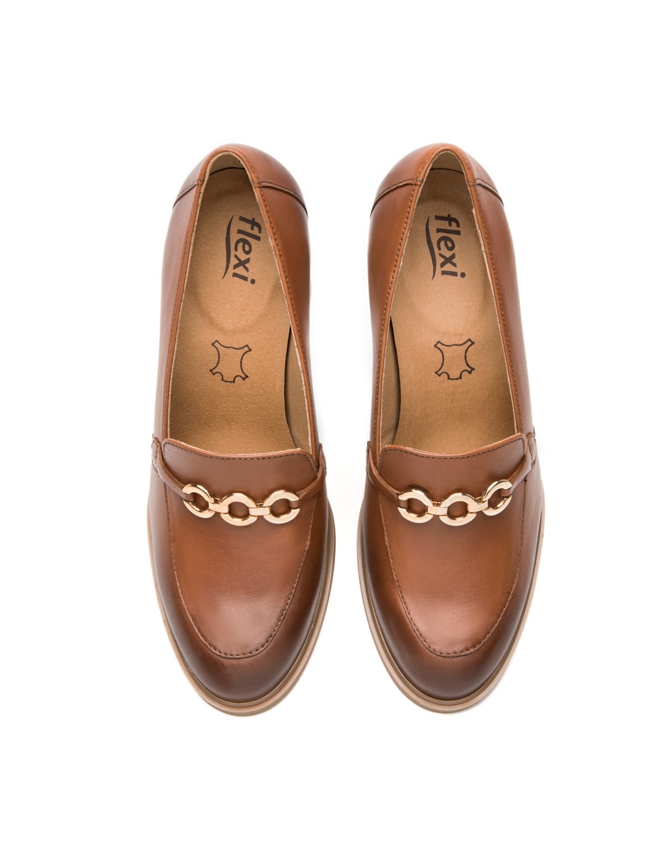 Zapatilla de piel Semivestir 7