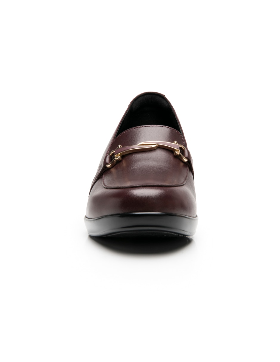 Zapato Semivestir de piel para mujer 3