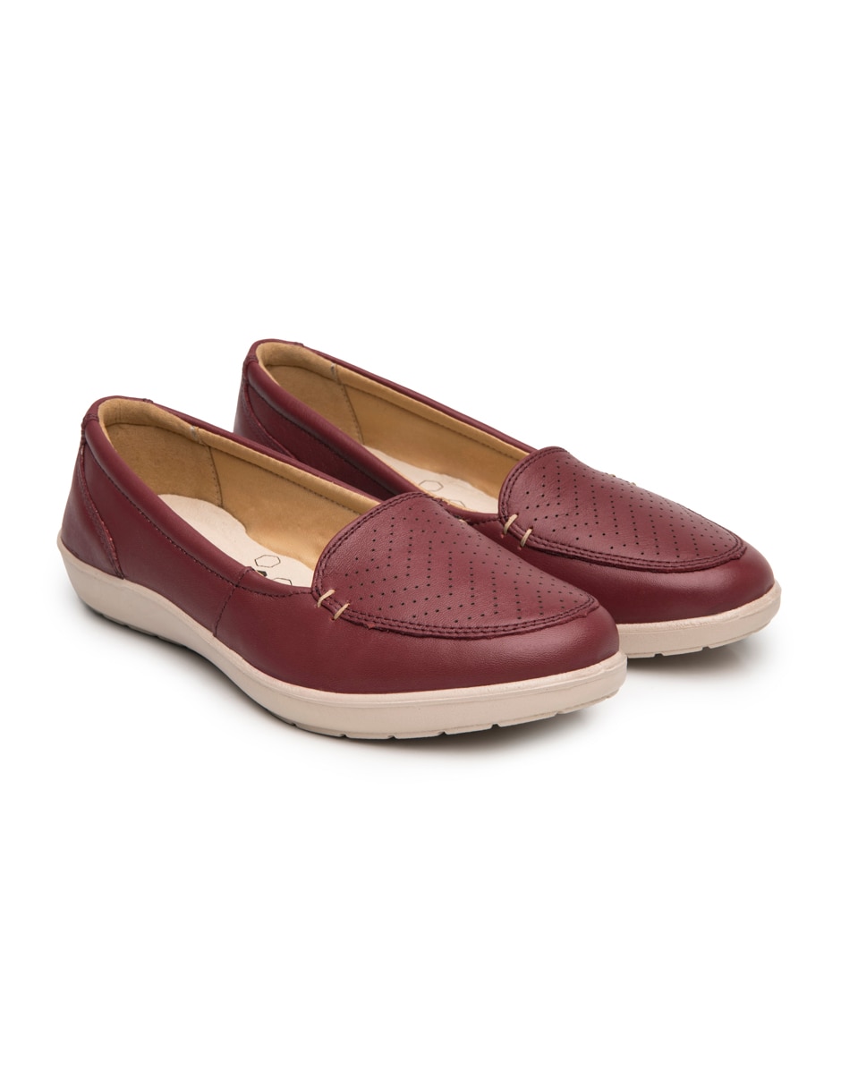 Mocasín de piel para mujer 6