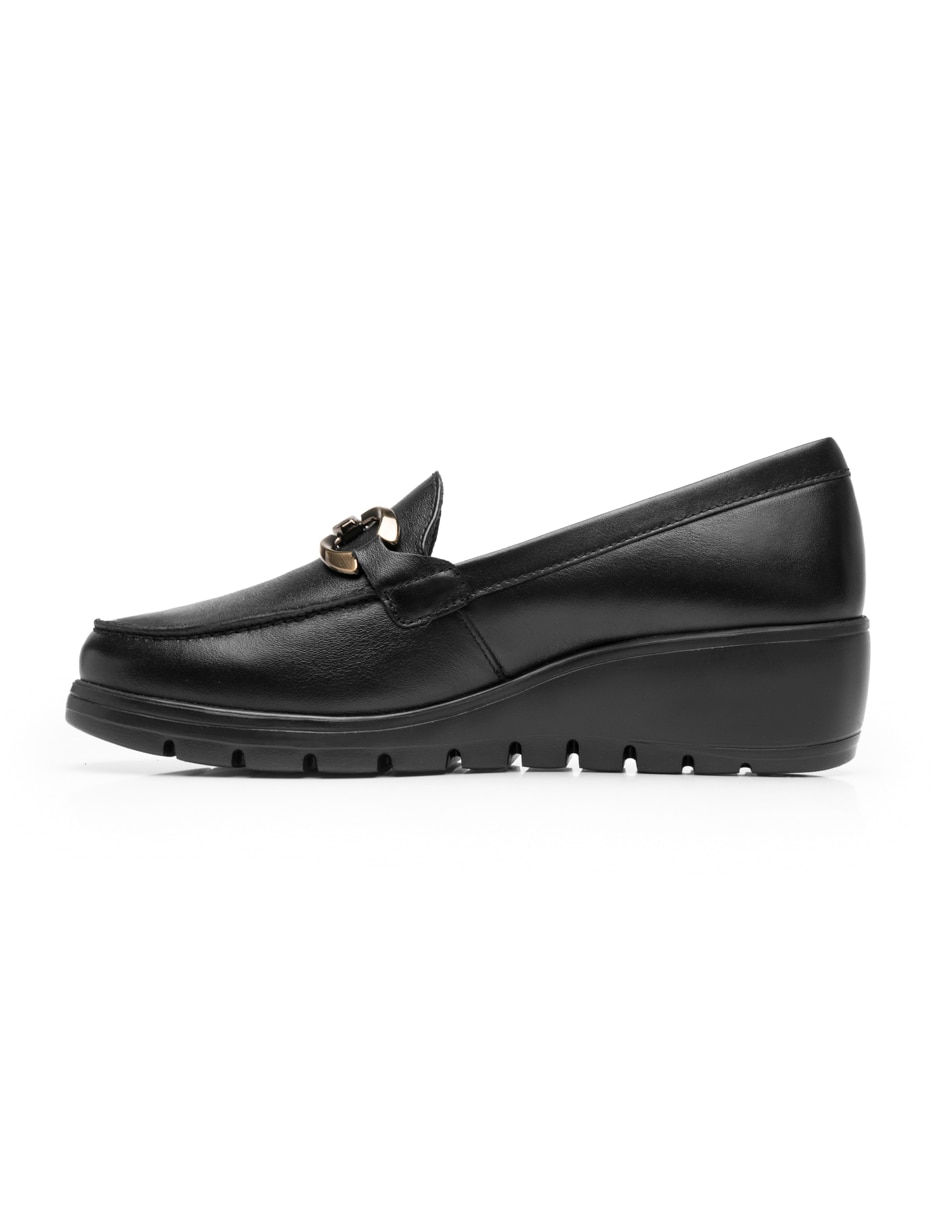Mocasín de piel para mujer 4