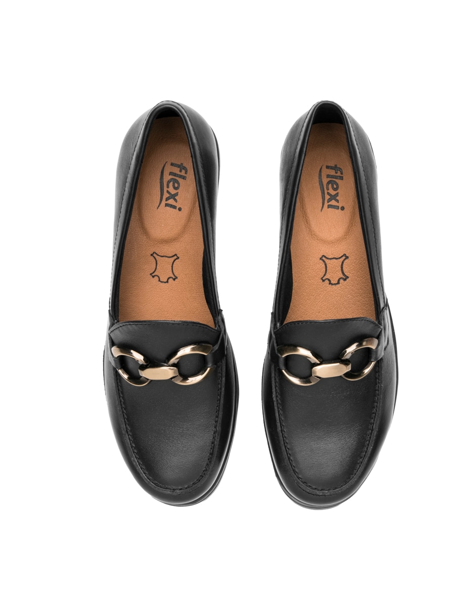 Mocasín de piel para mujer 7