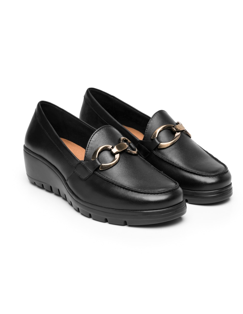 Mocasín de piel para mujer 8