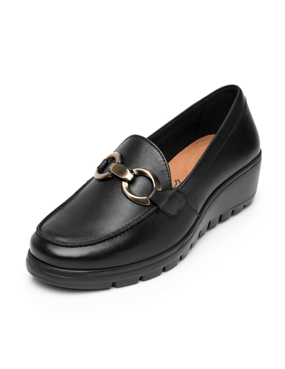 Mocasín de piel para mujer 9