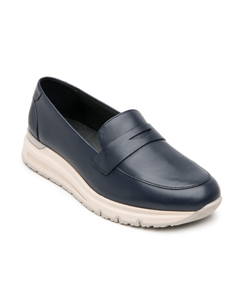 Mocasín de piel para mujer 1
