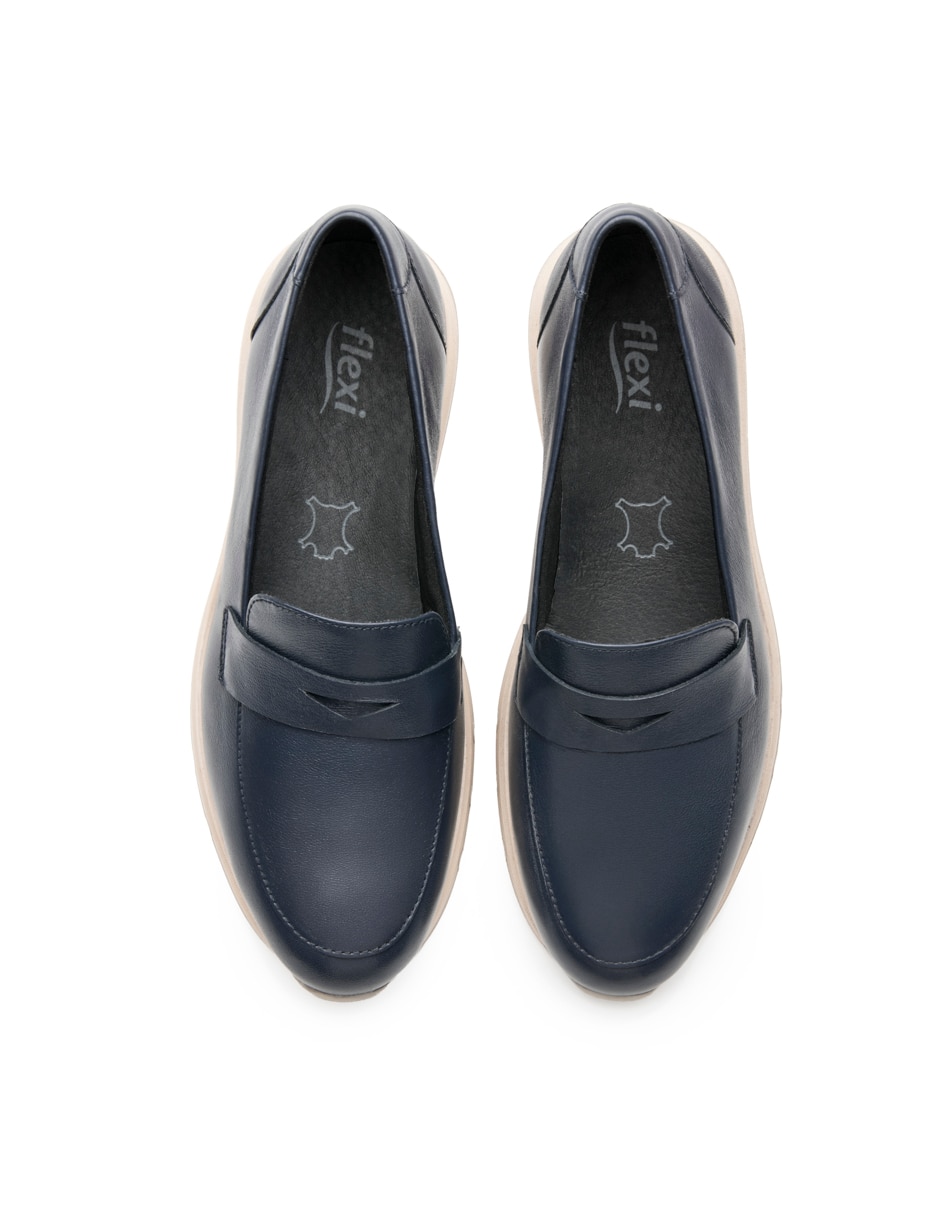Mocasín de piel para mujer 7