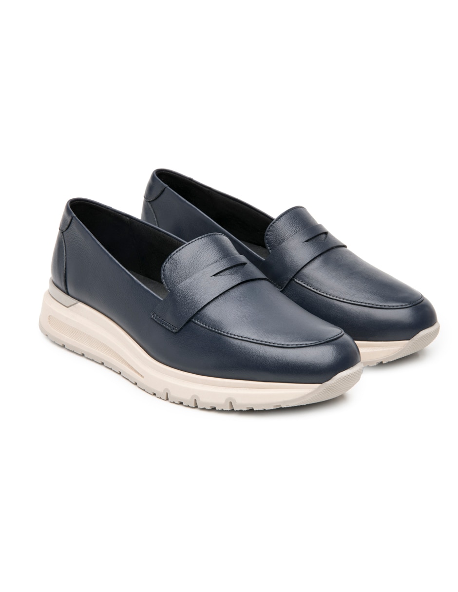 Mocasín de piel para mujer 8
