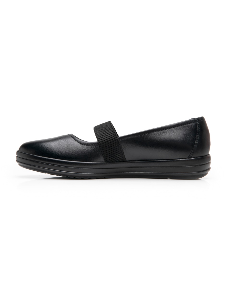 Balerina de piel para mujer 4