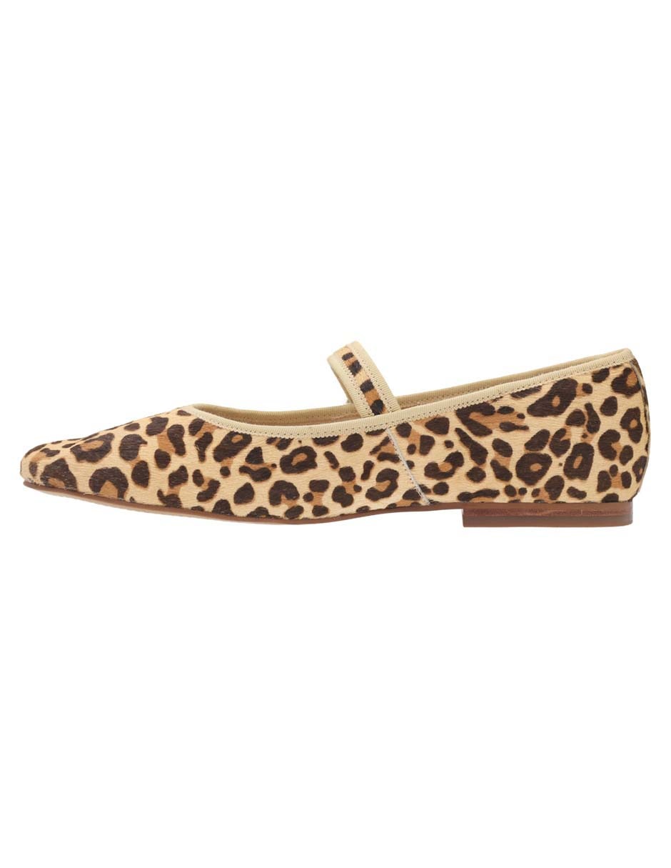 Balerina de piel para mujer 4