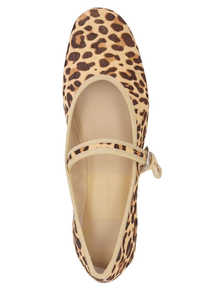 Balerina de piel para mujer 5