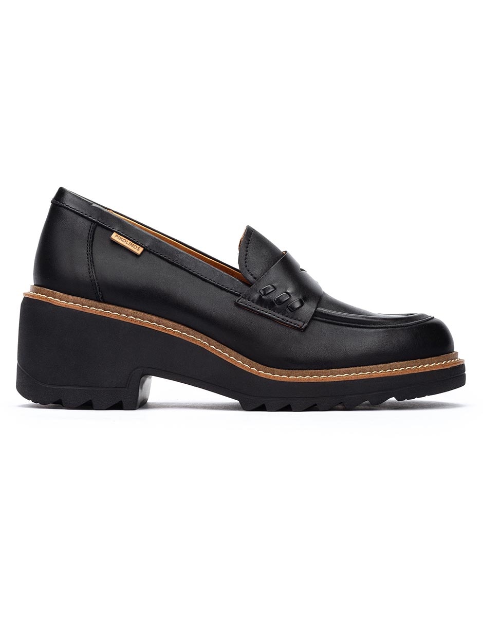 Mocasín Pikolinos de piel para mujer