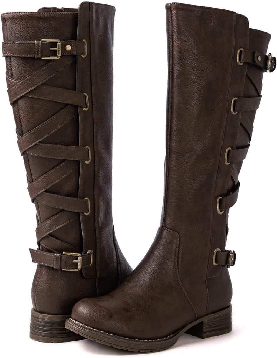 Bota abajo de la rodilla dream paris sin familia "de" sintético "para mujer"