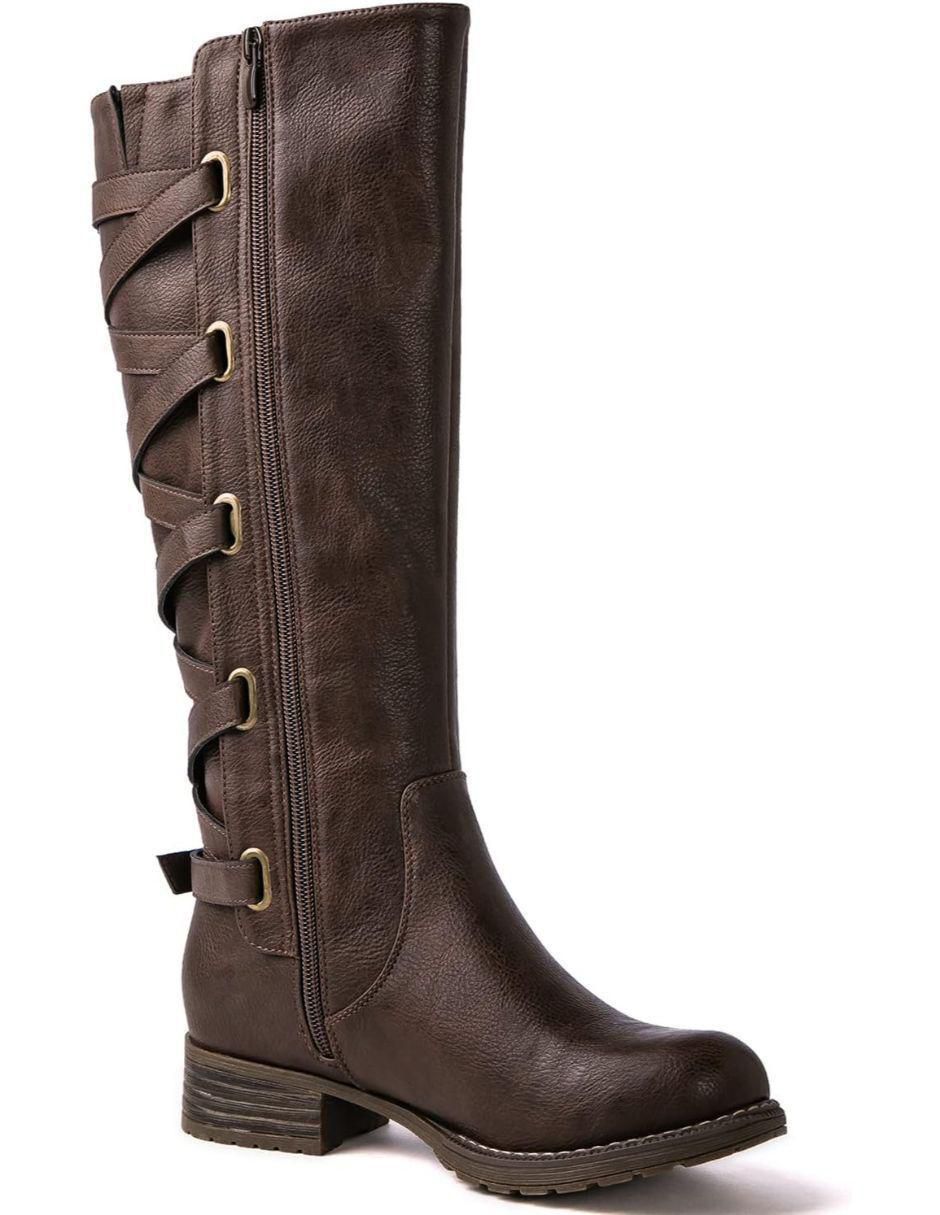 Bota abajo de la rodilla dream paris sin familia "de" sintético "para mujer"