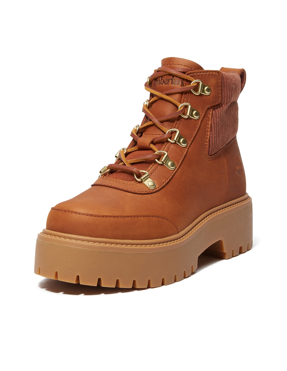 Bota chelsea al tobillo Stone Street de piel para mujer 4