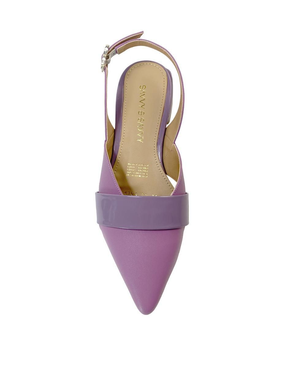 Balerina de piel para mujer 3