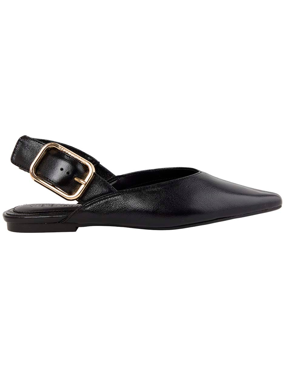 Balerina Sianna Black Leat para mujer 2