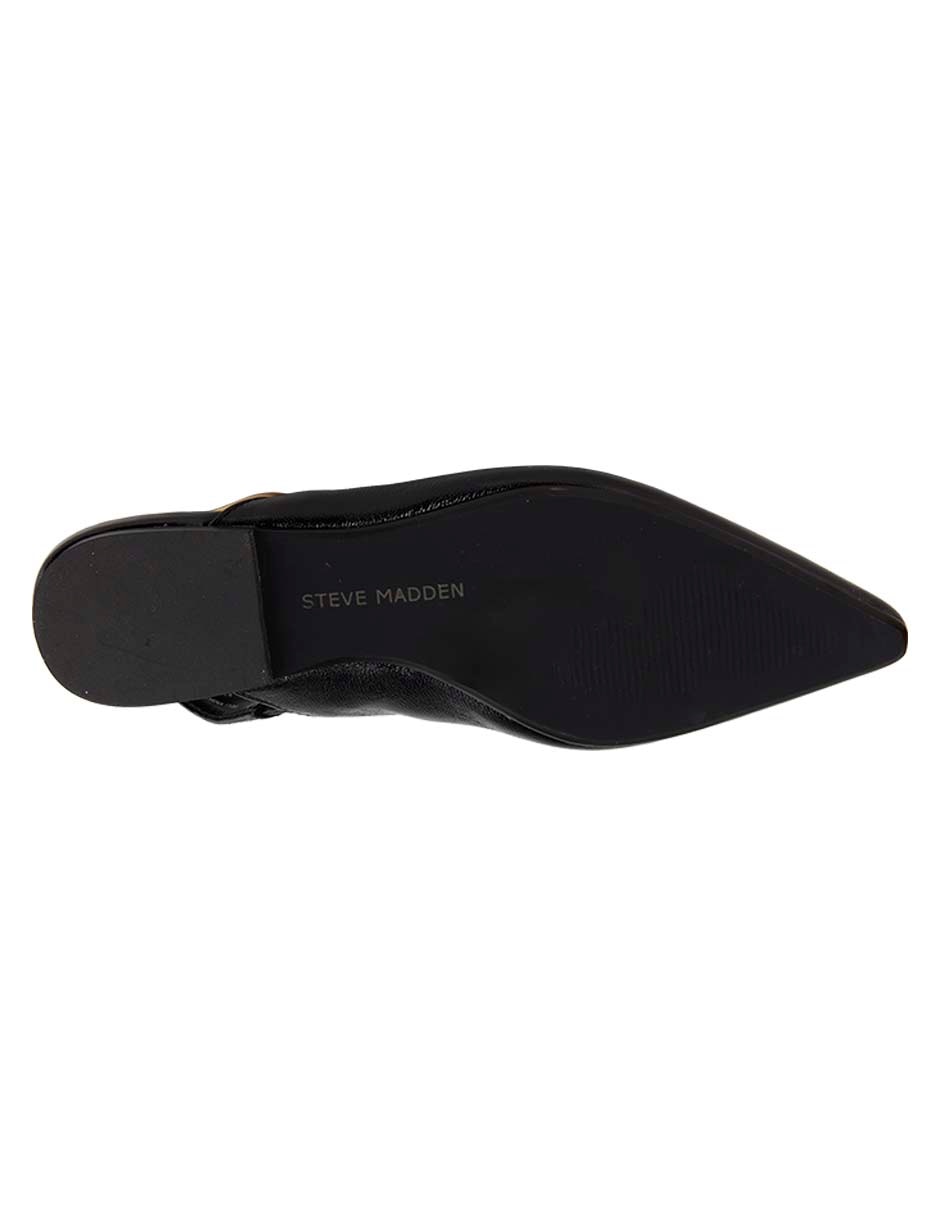 Balerina Sianna Black Leat para mujer 6