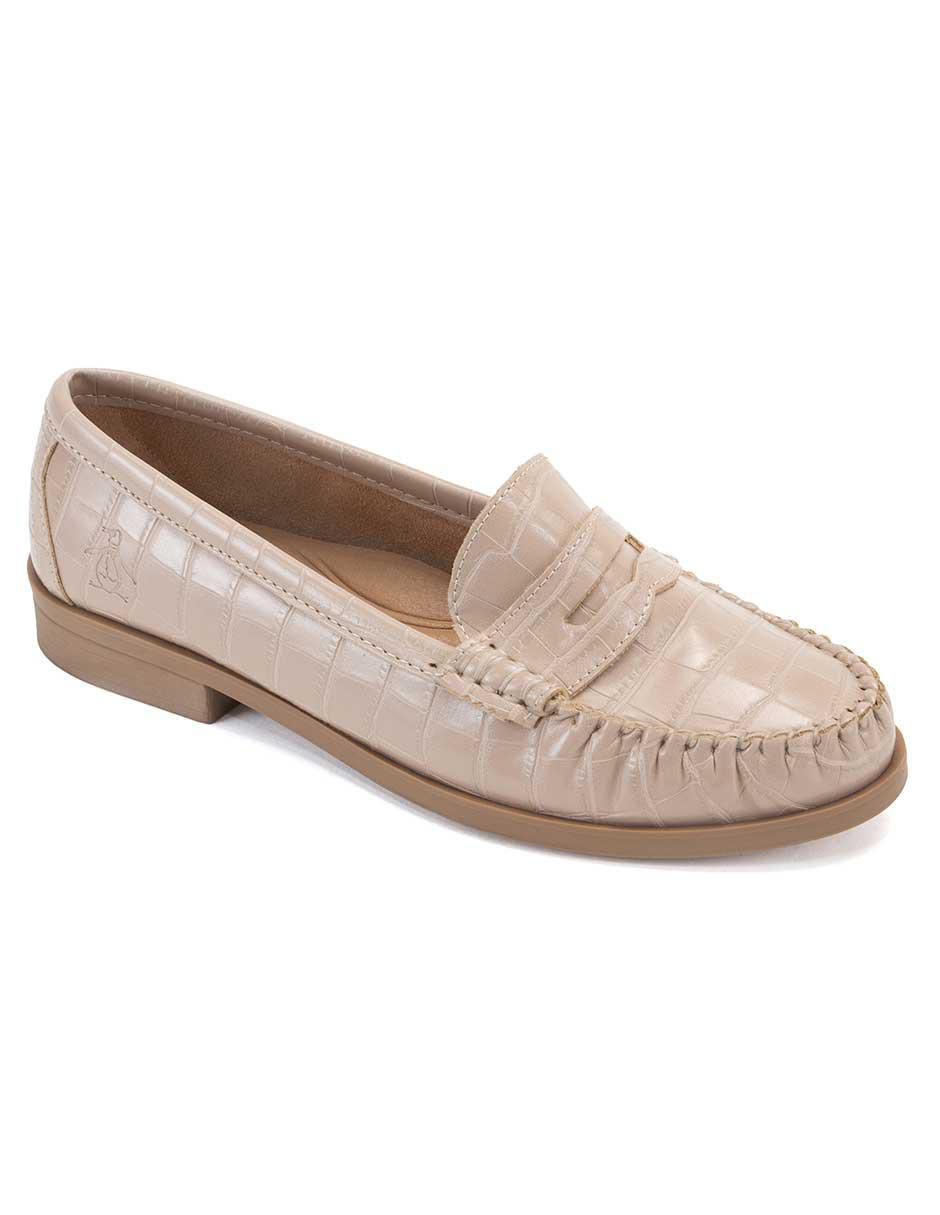 Mocasín Bruna de charol para mujer