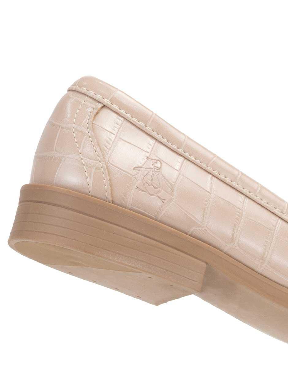 Mocasín Bruna de charol para mujer 9