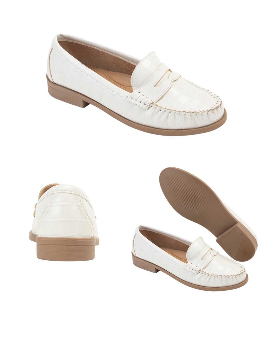 Mocasín Bruna de charol para mujer 8