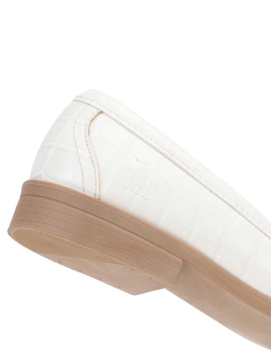 Mocasín Bruna de charol para mujer 9
