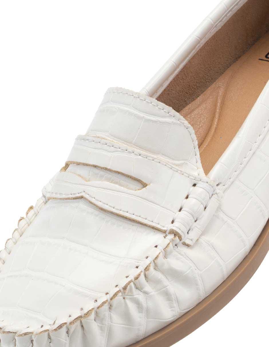 Mocasín Bruna de charol para mujer 10