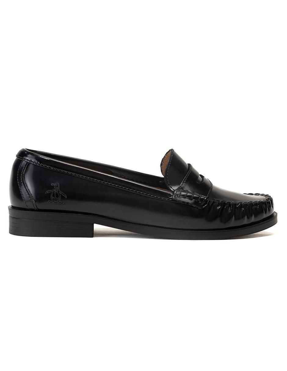 Mocasín Bruna de charol para mujer 2