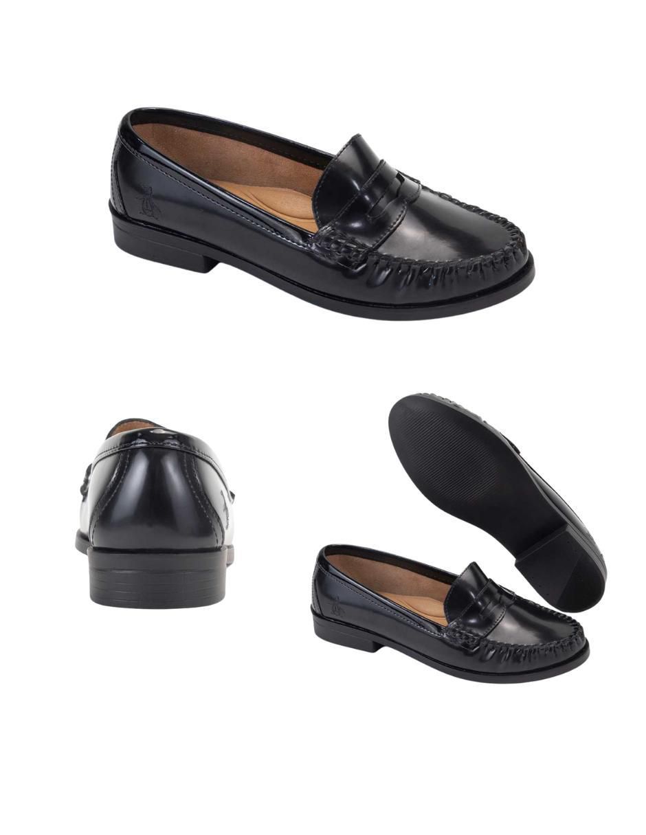 Mocasín Bruna de charol para mujer 8